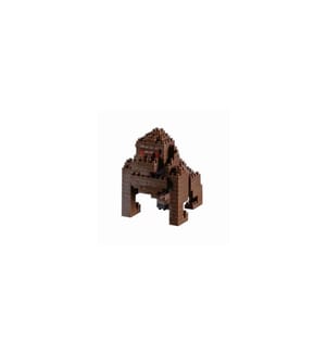 BRIXIES Bausteinmodell Gorilla aus 126 Bausteinen