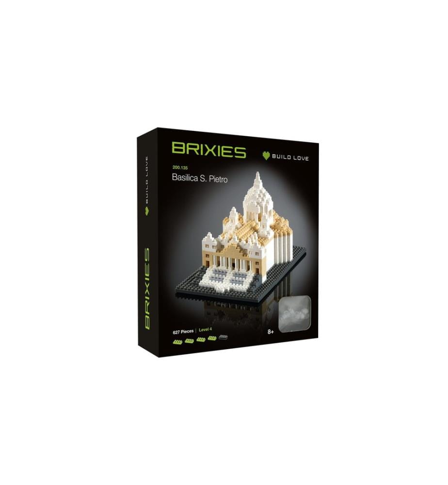 BRIXIES Building Block Model St. Peter's Basilica from 627 Building Blocks
