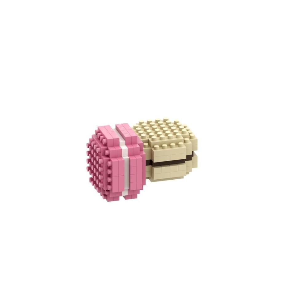 BRIXIES Modello di mattoncini Macaron con 63 mattoncini
