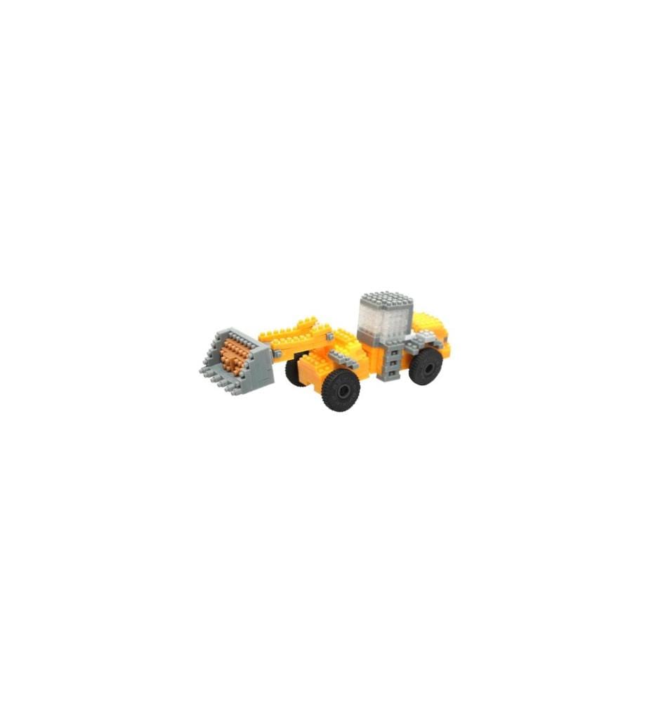 BRIXIES Modèle construction JCB Godet de chargement de 283 briques