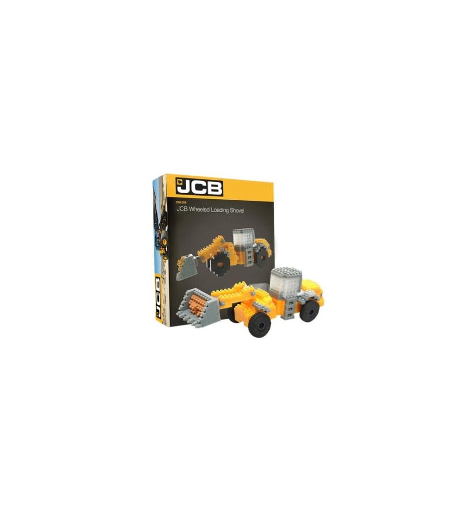 BRIXIES Modèle construction JCB Godet de chargement de 283 briques