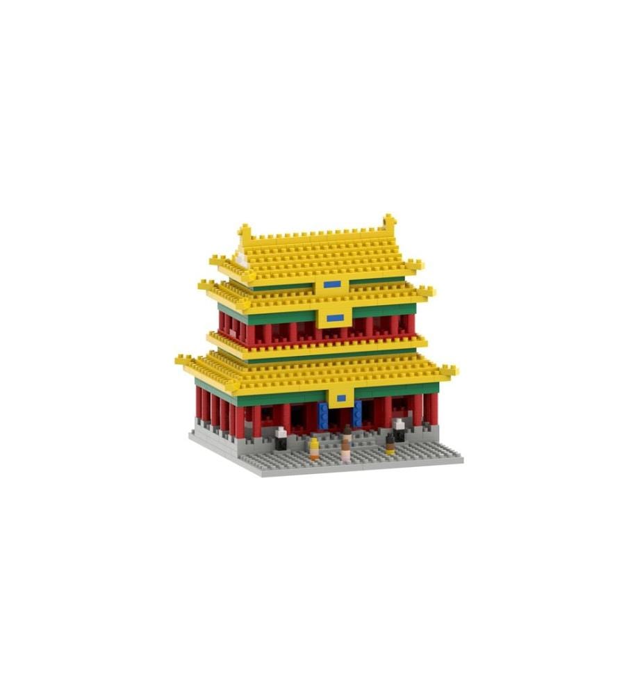 BRIXIES Bausteinmodell Lama Temple aus 570 Bausteinen