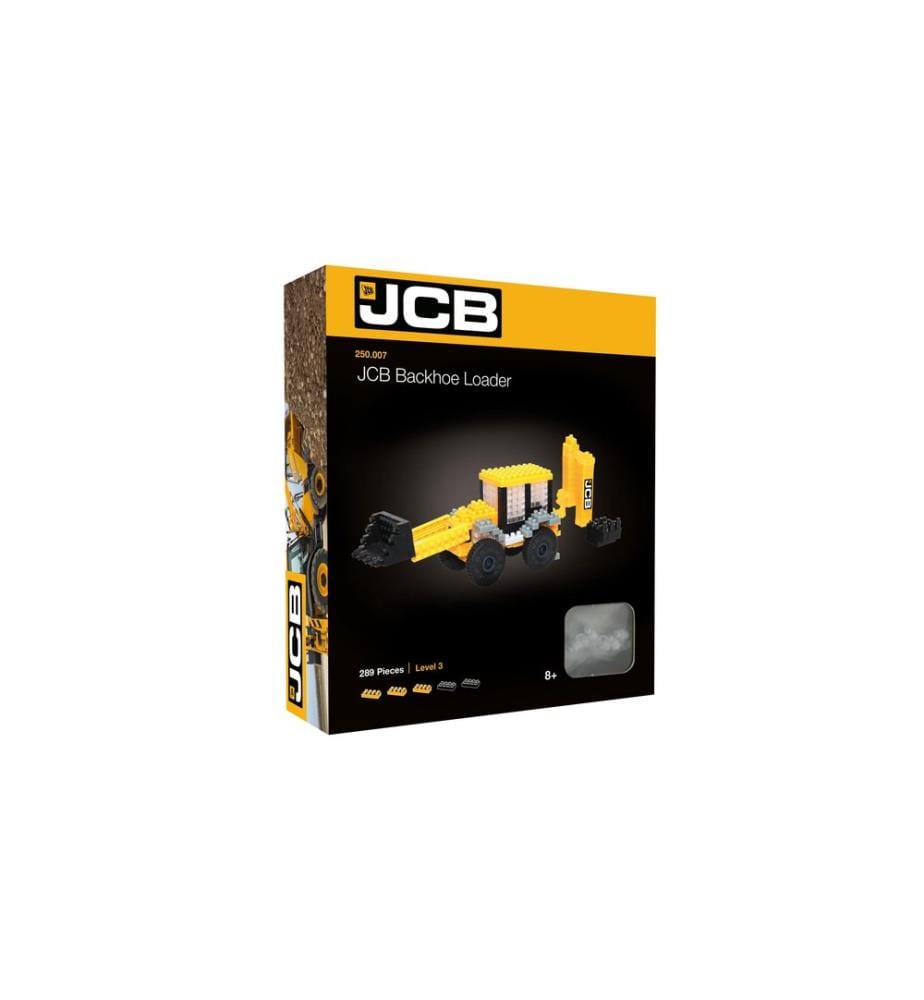 BRIXIES Modèle construction Tractopelle JCB de 273 briques