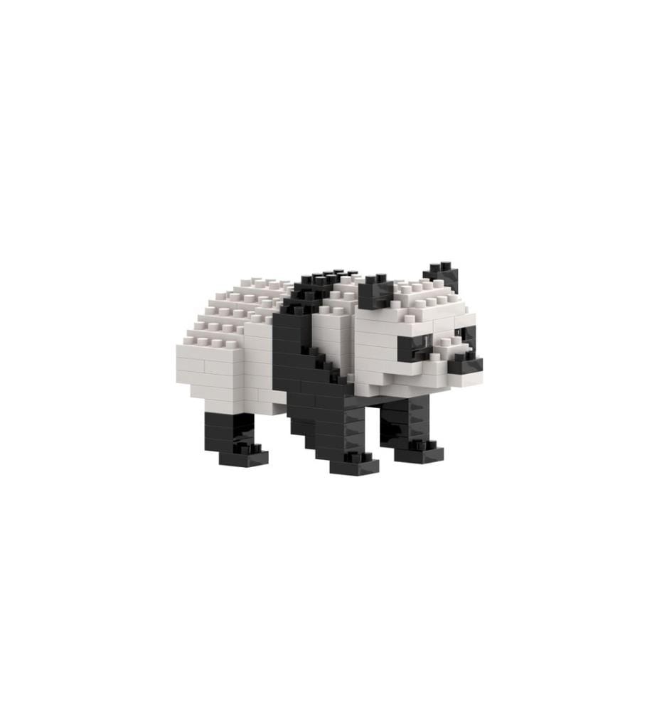 BRIXIES Modèle construction Panda ours debout de 127 briques