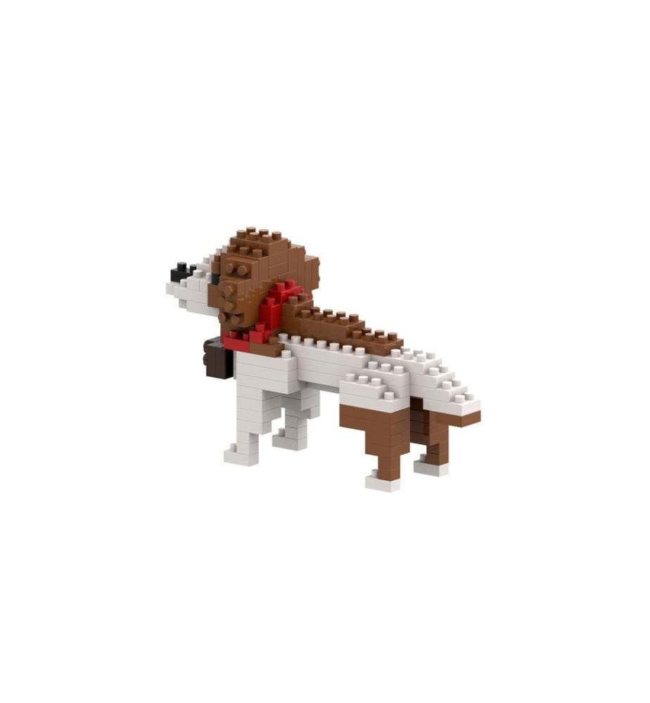BRIXIES Modèle construction Chien du Saint-Bernard de 121 briques