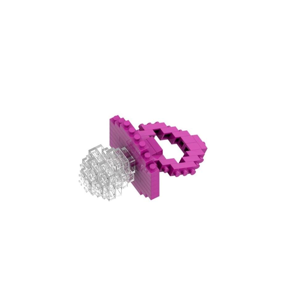 BRIXIES Modèle construction Bébé fille de 53 briques