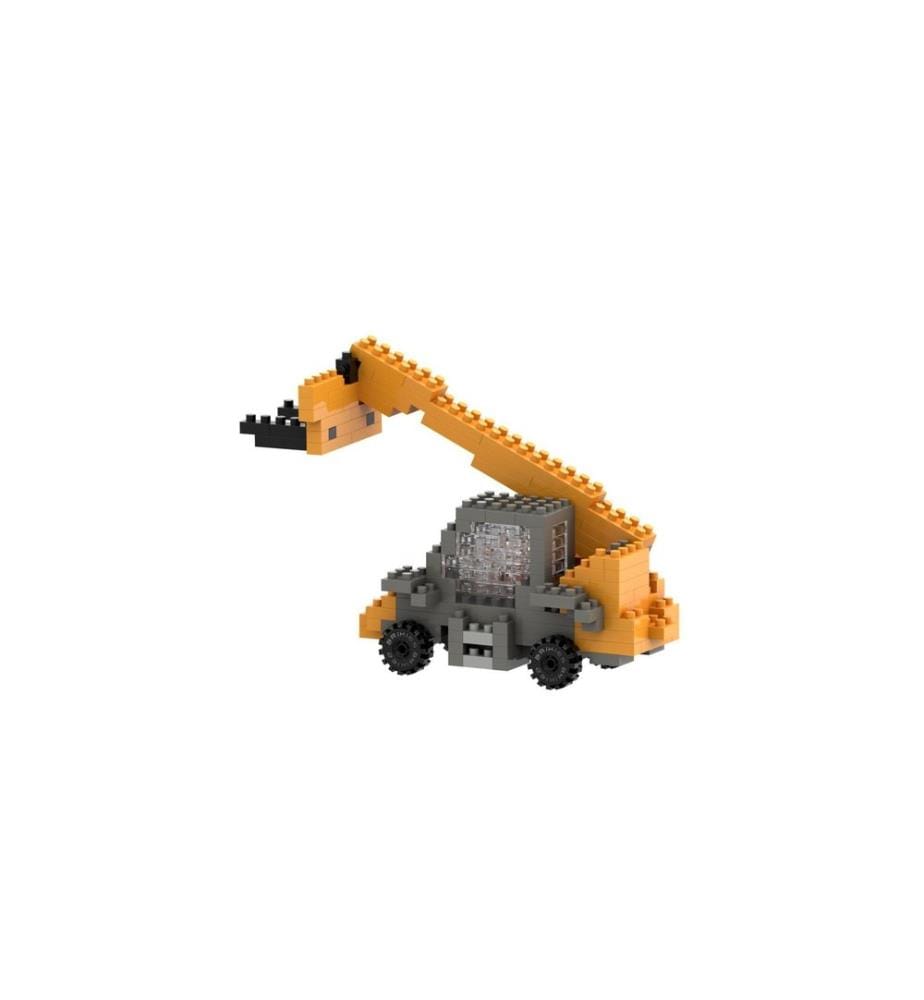 BRIXIES Modèle construction JCB Loadall de 215 briques