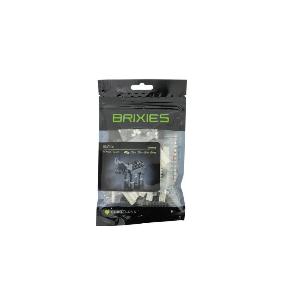 BRIXIES Modèle construction Buffle de 92 briques