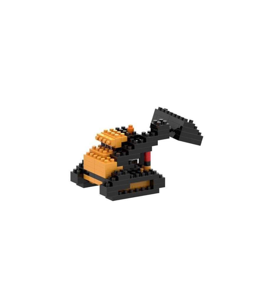 BRIXIES Modèle construction JCB Teleskid de 112 briques