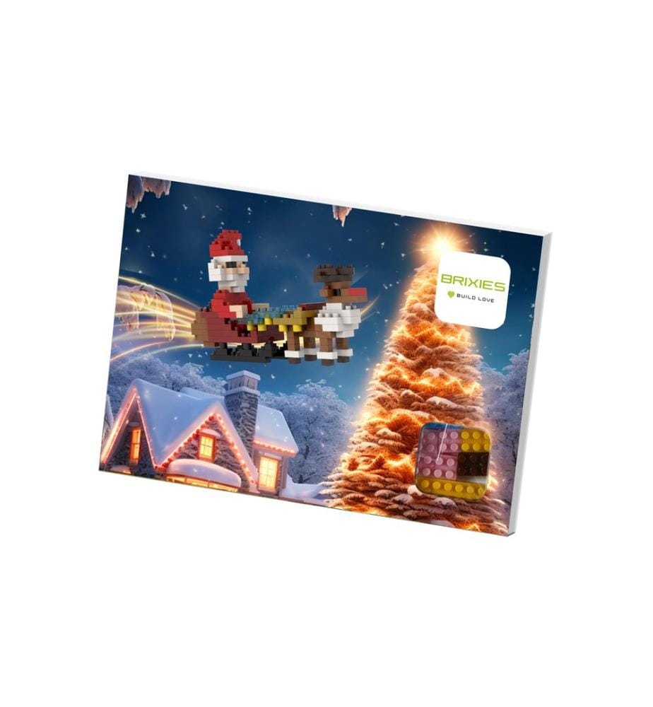 BRIXIES Père Noël avec traîneau Père Noël avec traîneau