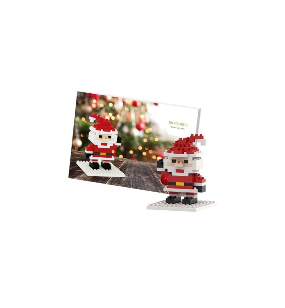 BRIXIES Modèle construction Père Noël de 78 briques
