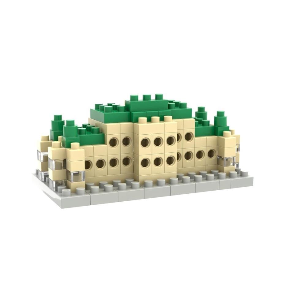 BRIXIES Modèle construction Château du Belvédère carte postale de 127 pièces