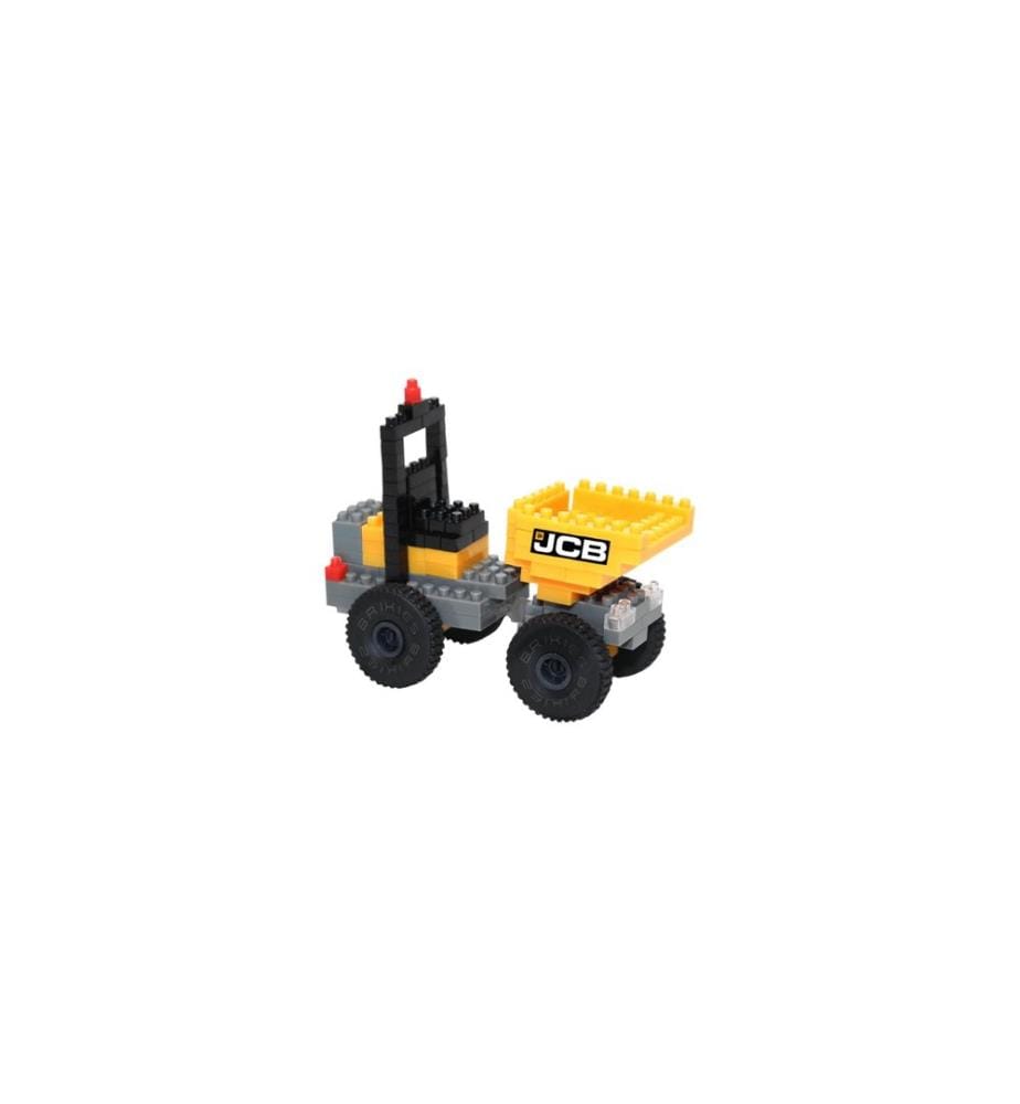 BRIXIES Modèle construction Camion benne de chantier JCB de 126 briques