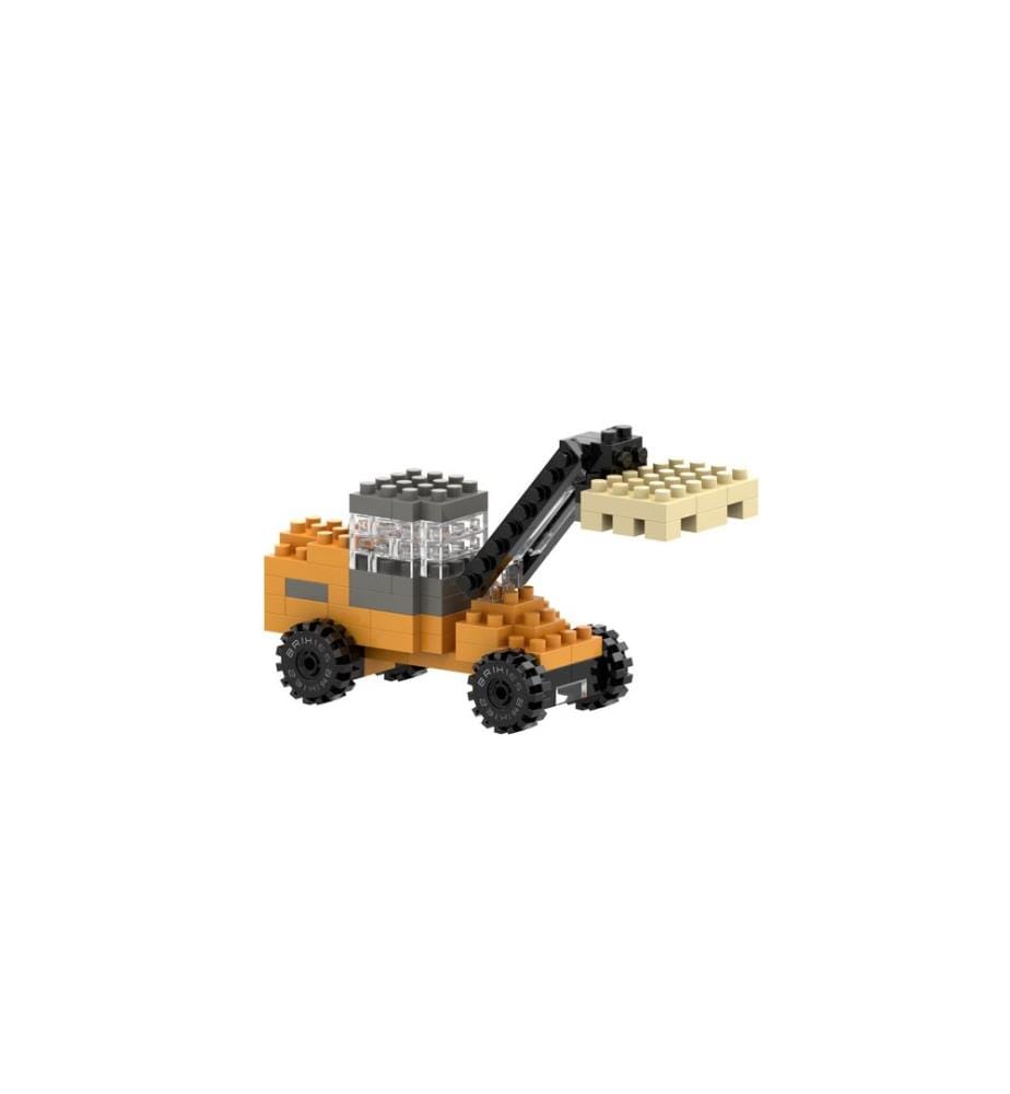 BRIXIES Modèle construction JCB Chargeur à roues de 88 briques