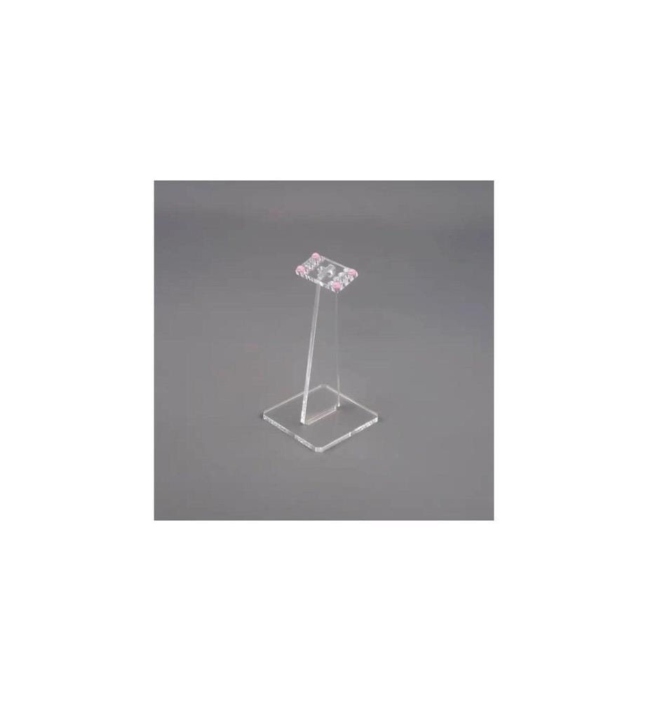iDisplayit Acryl-Ständer für LEGO Modelle Angewinkelt 18 cm hoch
