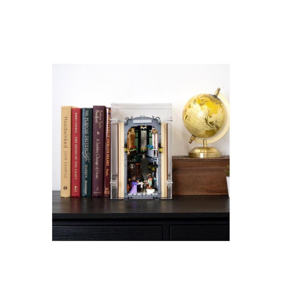 iDisplayit Acryl-Display für LEGO 10351 Sherlock Holmes Bücherstütze