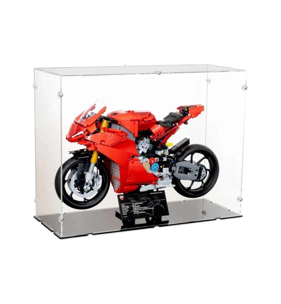 iDisplayit Baukasten Acryl-Display für LEGO 42202 Ducati