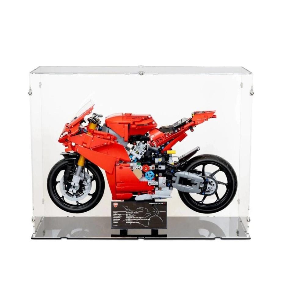 iDisplayit Baukasten Acryl-Display für LEGO 42202 Ducati