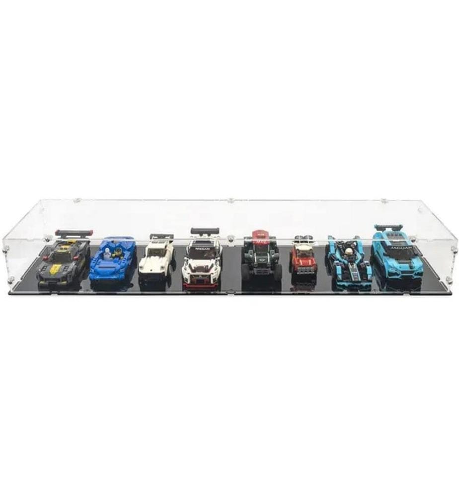 iDisplayit Acryl-Display XL für 8 x LEGO Speed Chamions Modele