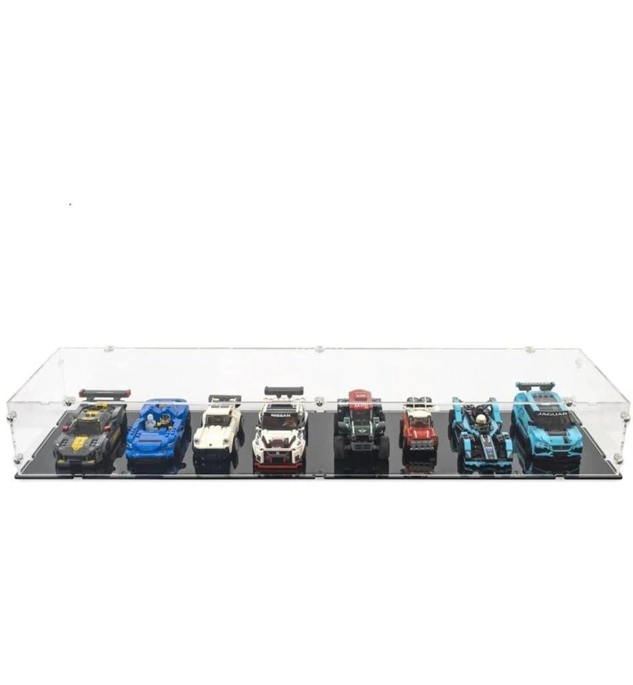 iDisplayit Acryl-Display XL für 8 x LEGO Speed Chamions Modele