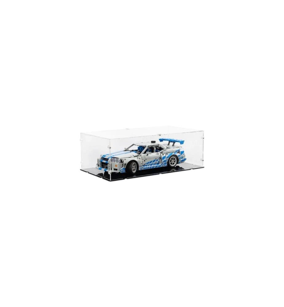 iDisplayit Acryl-Display für LEGO 42210 2 Fast 2 Furious Nissan Skyline