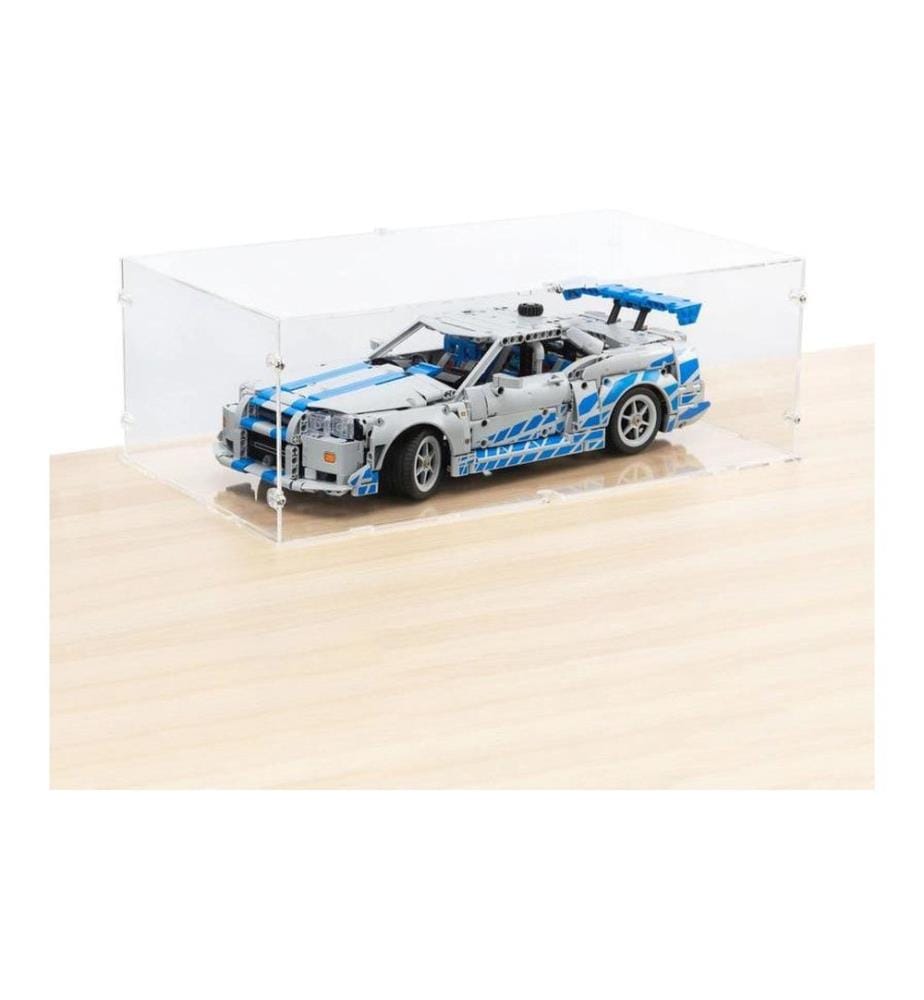 iDisplayit Acryl-Display für LEGO 42210 2 Fast 2 Furious Nissan Skyline