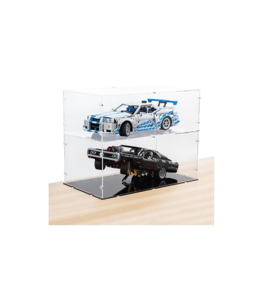 iDisplayit Acryl-Display für LEGO 42210 2 Fast 2 Furious Nissan Skyline