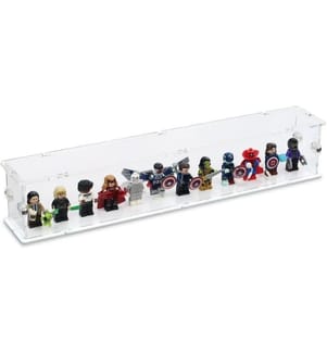iDisplayit Baukasten Acryl-Display für 12 LEGO-Minifigur