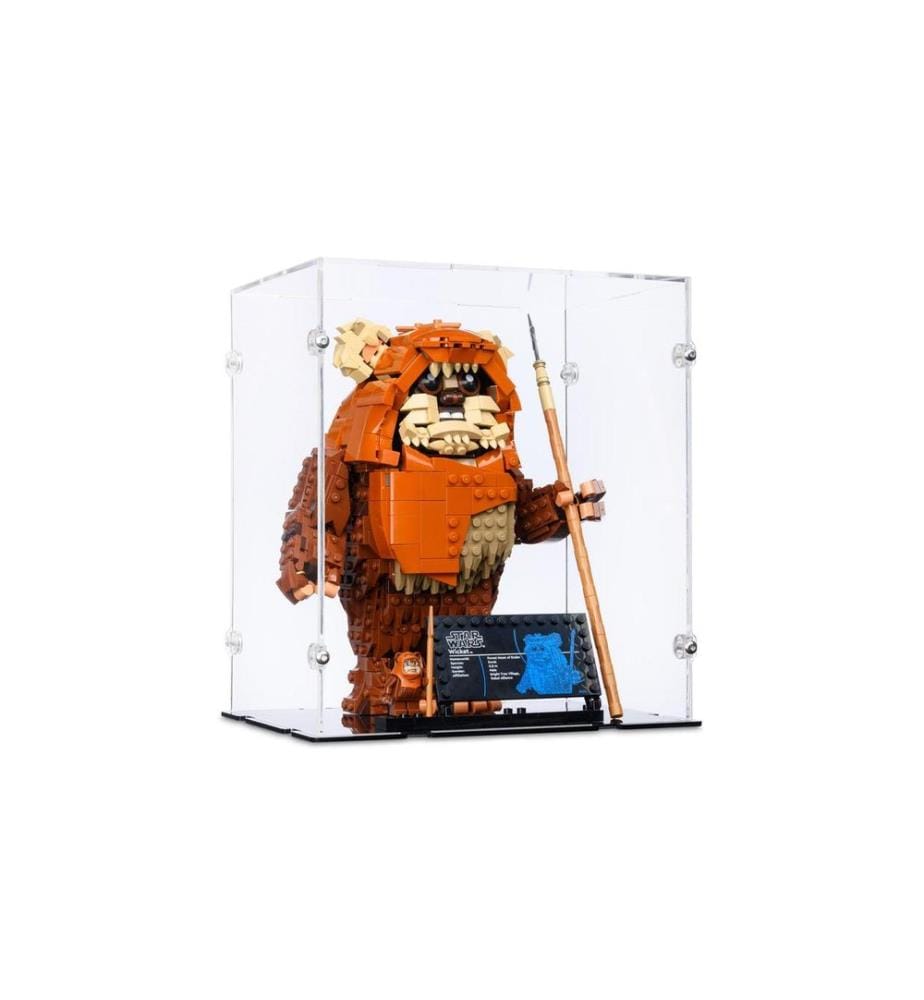 iDisplayit Acryl-Display für LEGO 75430 Star Wars Der Ewok Wicket