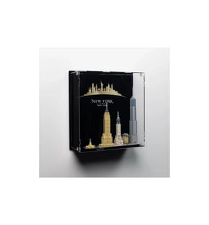 iDisplayit Acryl-Wand-Display für LEGO 21028 New York