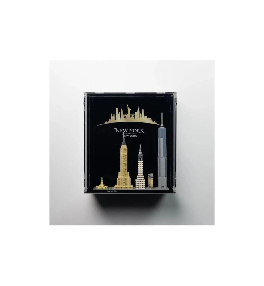 iDisplayit Acryl-Wand-Display für LEGO 21028 New York