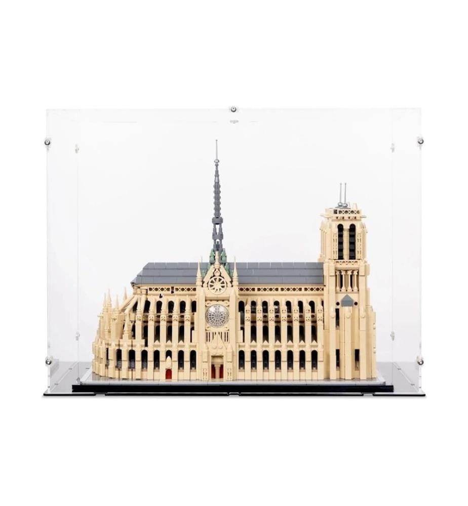 Boîte d'exposition en acrylique iDisplayit pour LEGO 21061 Notre-Dame de Paris
