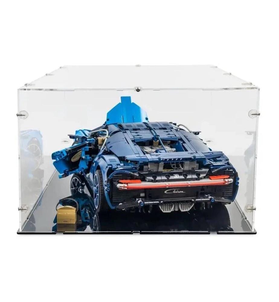 iDisplayit Boîte d'exposition en acrylique XL pour LEGO 42083 Bugatti Chiron