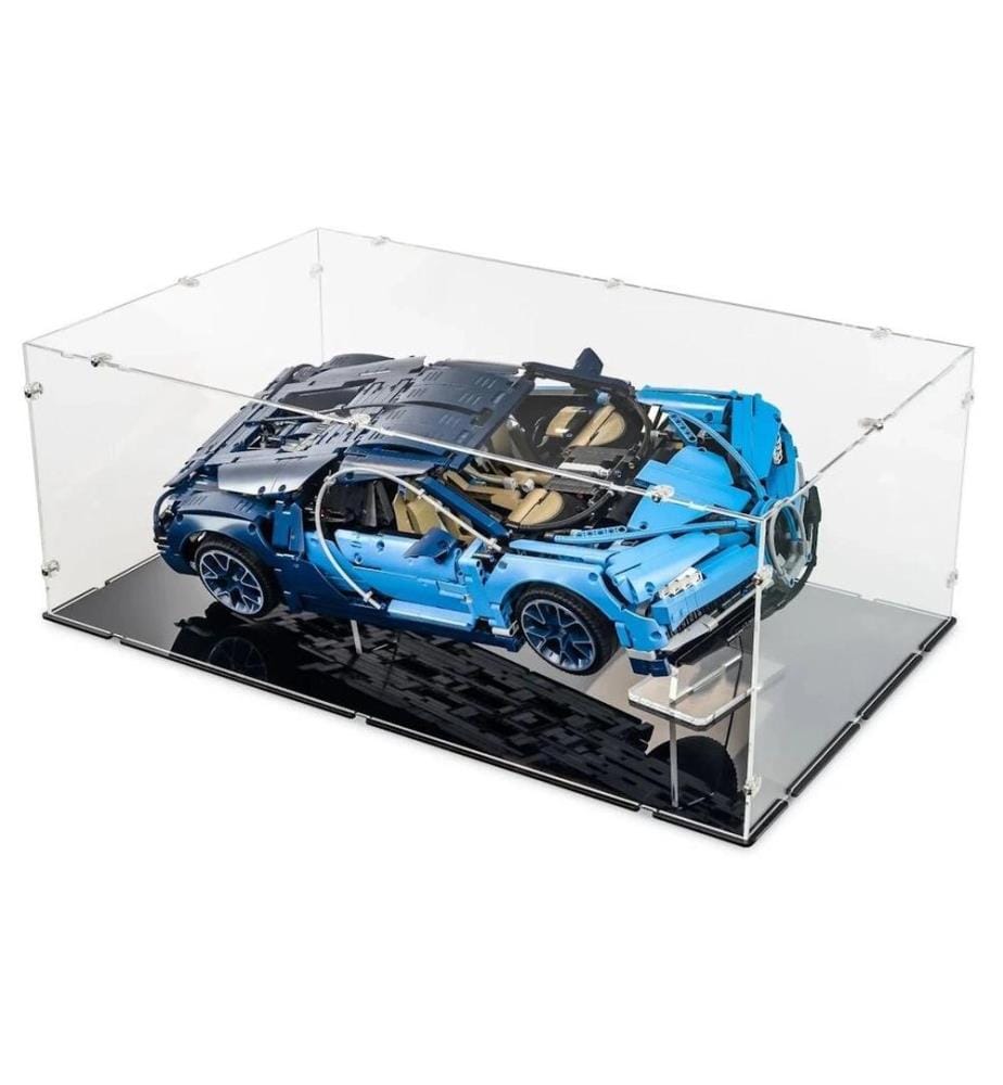 iDisplayit Boîte d'exposition en acrylique XL pour LEGO 42083 Bugatti Chiron