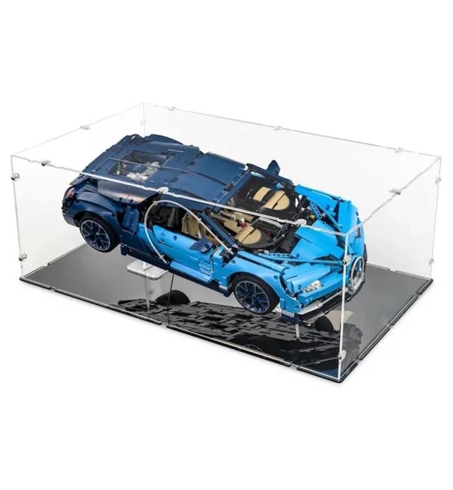 iDisplayit Boîte d'exposition en acrylique XL pour LEGO 42083 Bugatti Chiron
