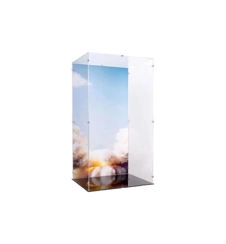 iDisplayit Kit de construction présentoir en acrylique pour LEGO 10341 Rampe de lancement NASA