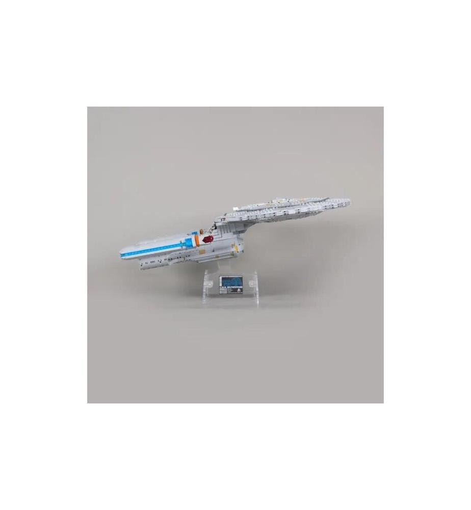 iDisplayit Support acrylique 2 en 1 LEGO 10356 Star Trek U.S.S. Réglable