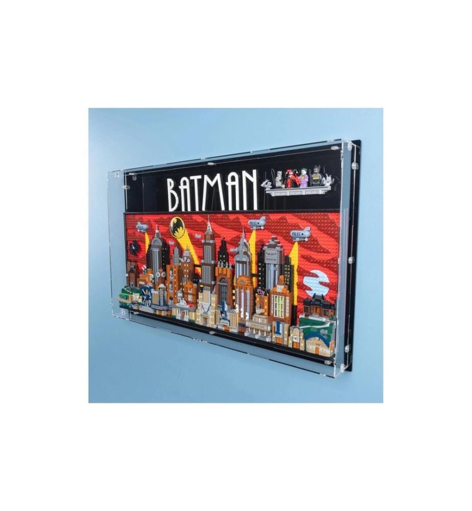 iDisplayit Baukasten Acryl-Wand-Display für LEGO 76271 Batman