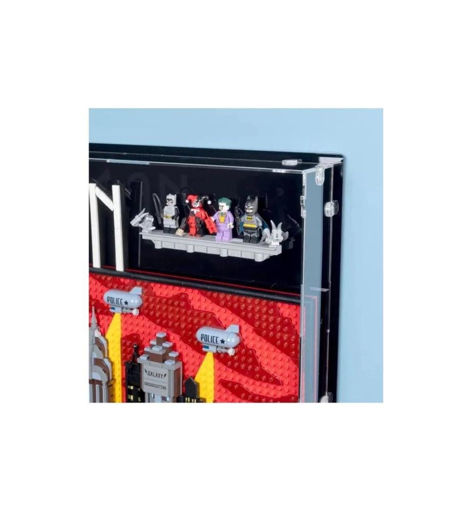 iDisplayit Baukasten Acryl-Wand-Display für LEGO 76271 Batman