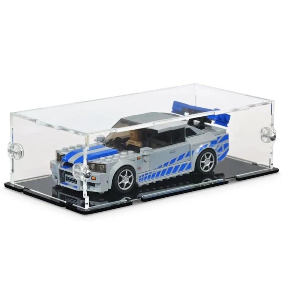 iDisplayit Baukasten Acryl-Display für LEGO 76917 2 Fast 2 Furious