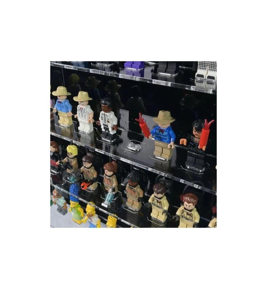 iDisplayit Baukasten Acryl-Wand-Display für 40 LEGO-Minifiguren