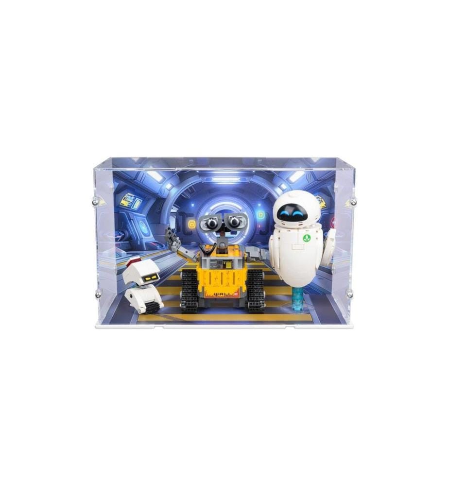 iDisplayit Présentoir en acrylique pour LEGO 43279 Disney WALL-E & EVE