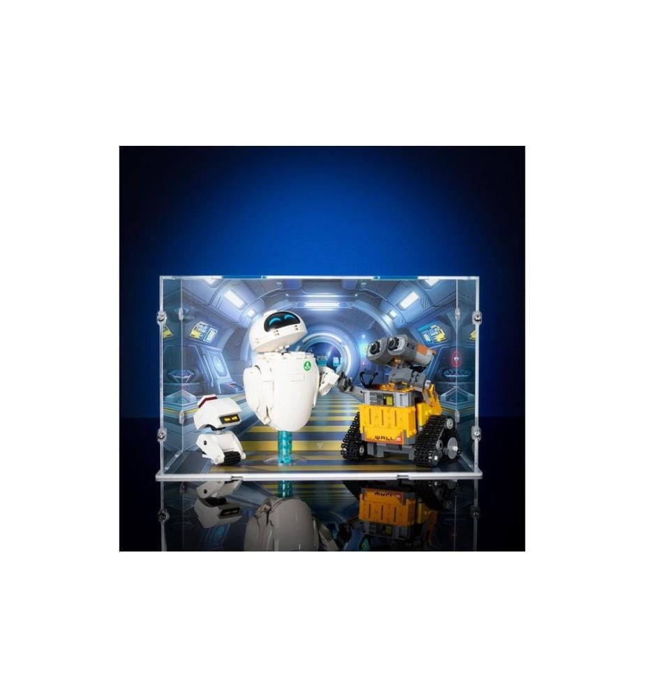 iDisplayit Présentoir en acrylique pour LEGO 43279 Disney WALL-E & EVE