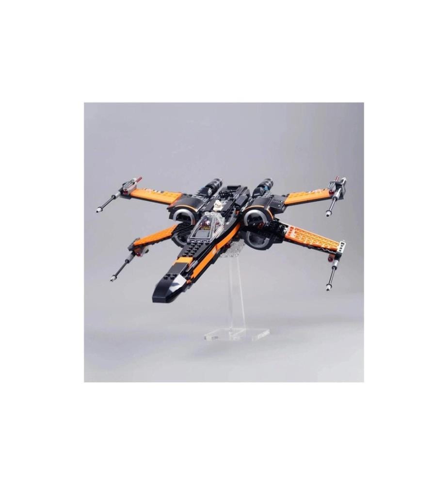 iDisplayit support acrylique pour modèles LEGO incliné 12 cm haut