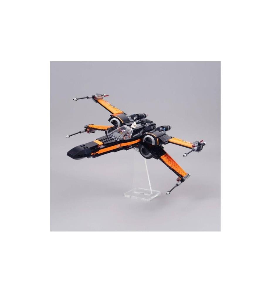 iDisplayit support acrylique pour modèles LEGO incliné 12 cm haut