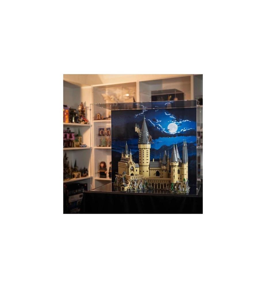 iDisplayit Acryl-Display für LEGO 71043 Harry Potter Schloss Hogwarts