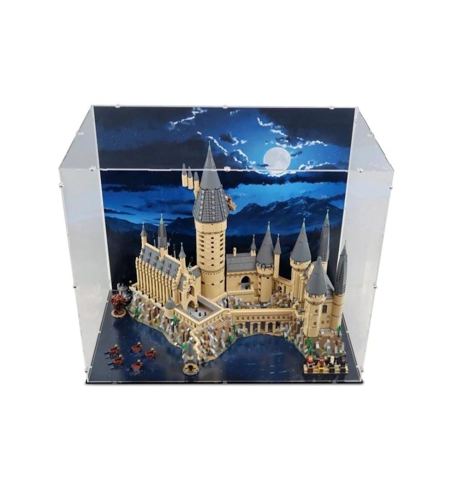 iDisplayit Acryl-Display für LEGO 71043 Harry Potter Schloss Hogwarts