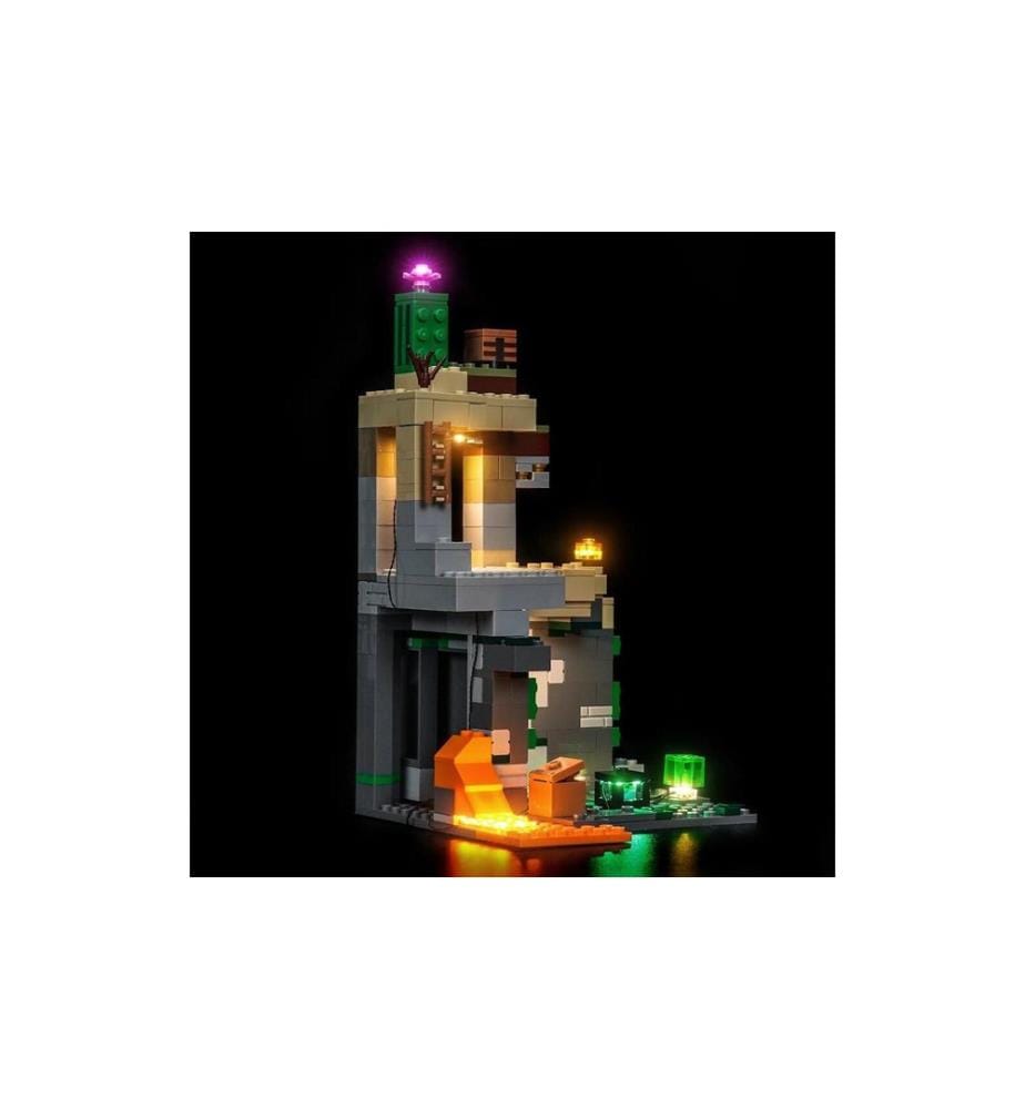 BrickBling Lumières-LED pour LEGO® 21587 Minecraft Donjon de zombies