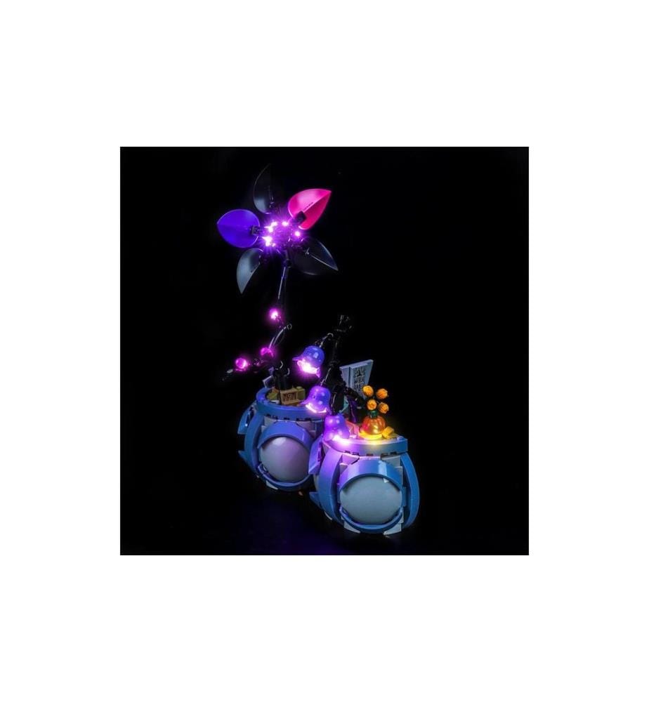 BrickBling Lumières-LED pour LEGO® 43288 Pot de fleurs Disney Sally
