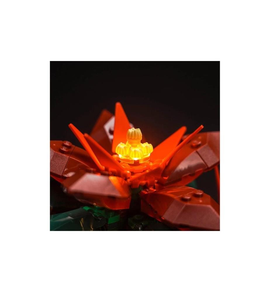BrickBling LED light set pour LEGO étoile de Noël (10370) plastique